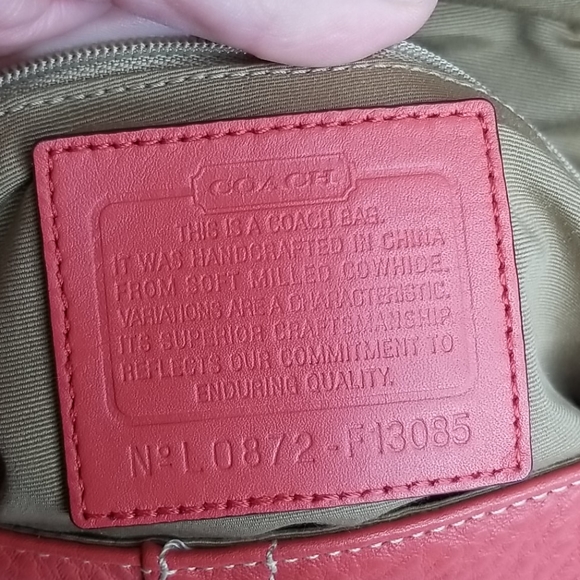 COACH HAMILTON BAG 12 x 8 x 3.5 - Picture 16 of 16